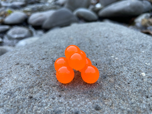 Soft Beads - Natural Orange