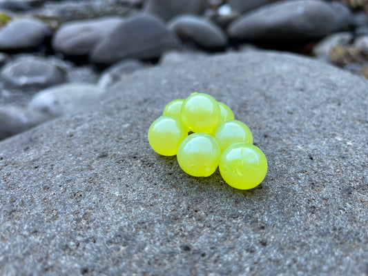 Soft Beads - Iridescent Chartreuse