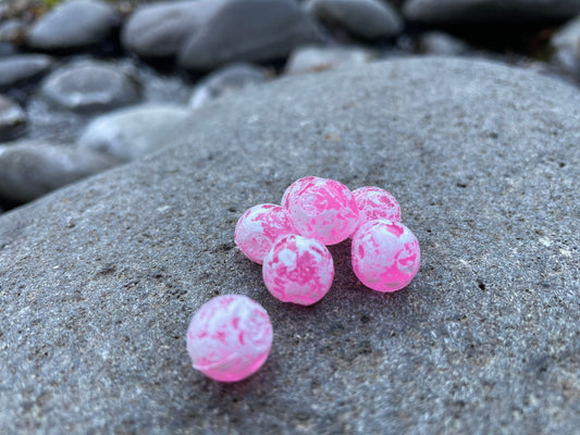 Soft Beads - Mottled Pink
