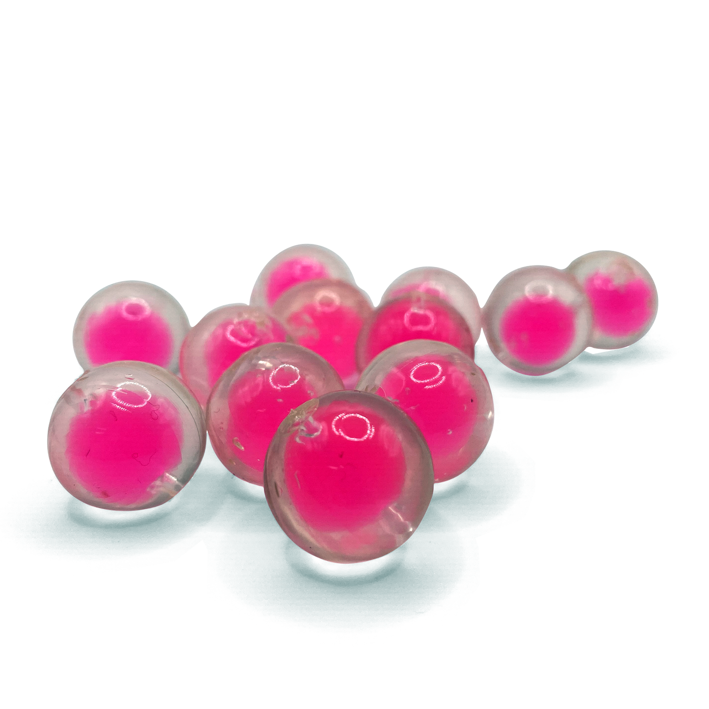 Soft Beads - Pink Embryo – Steelhead Candy